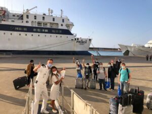 OUR CREW ON BOARD